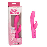 Jack Rabbit Elite Rocking Rabbit Pink Silicone Vibrator with 3 Speeds and 10 Modes, Rechargeable, 7.5 Inches VIBRATORS-RABBIT